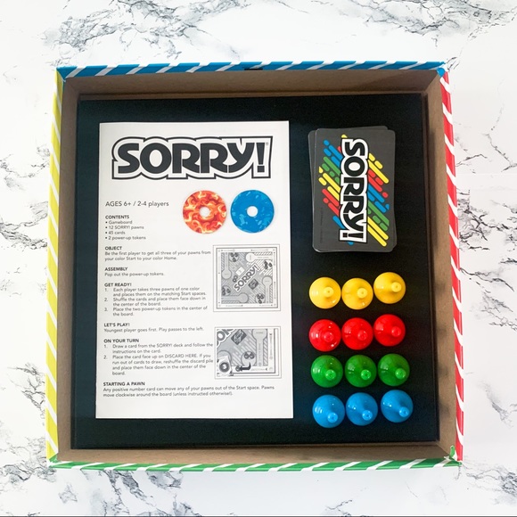 Sorry! Board Game with Fire and Ice Power - Picture 3 of 4